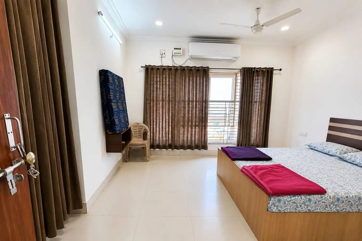 3 Bed AC Room at Ganesh Sadan Srisailam