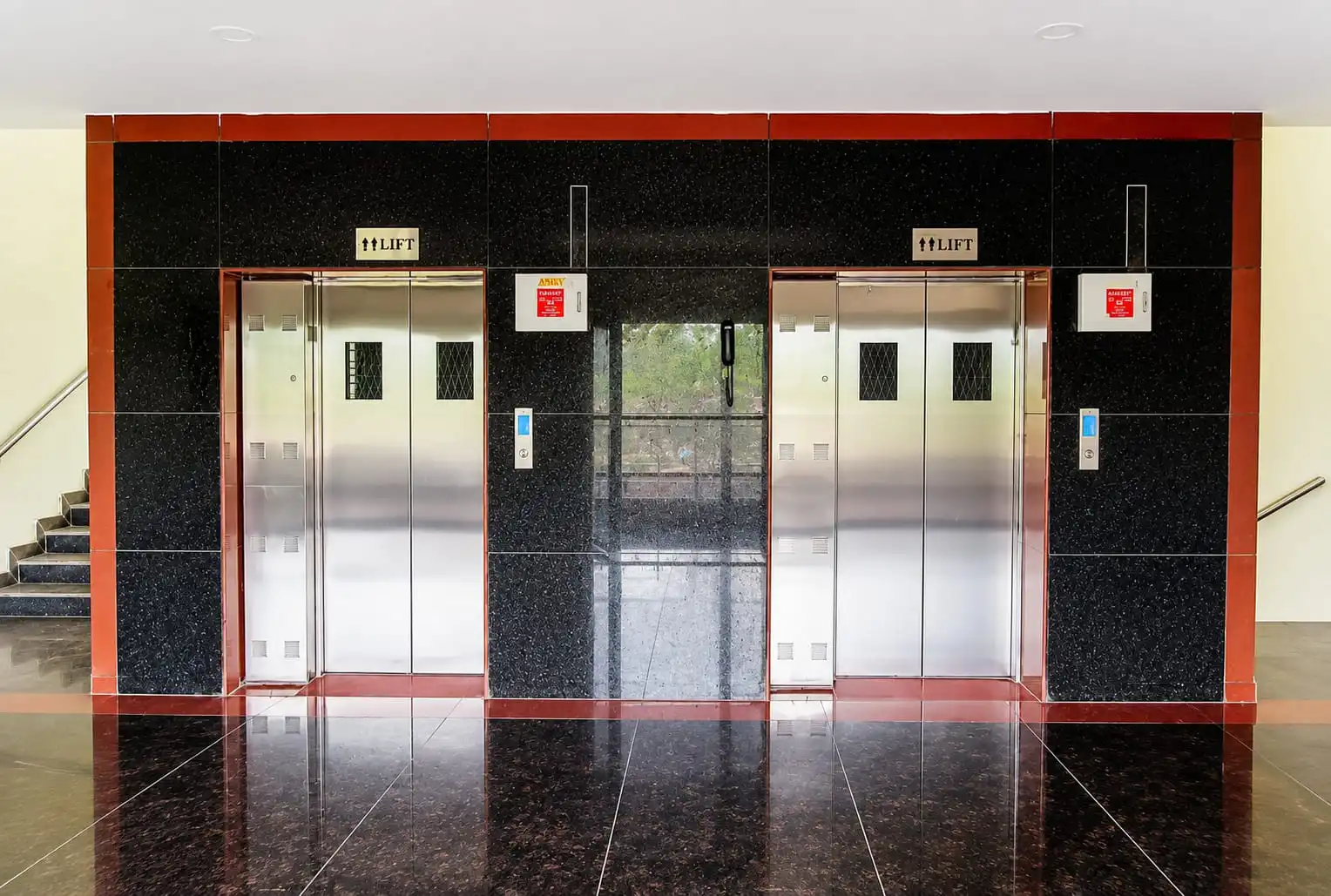 Lift facility at Ganesh Sadan Srisailam