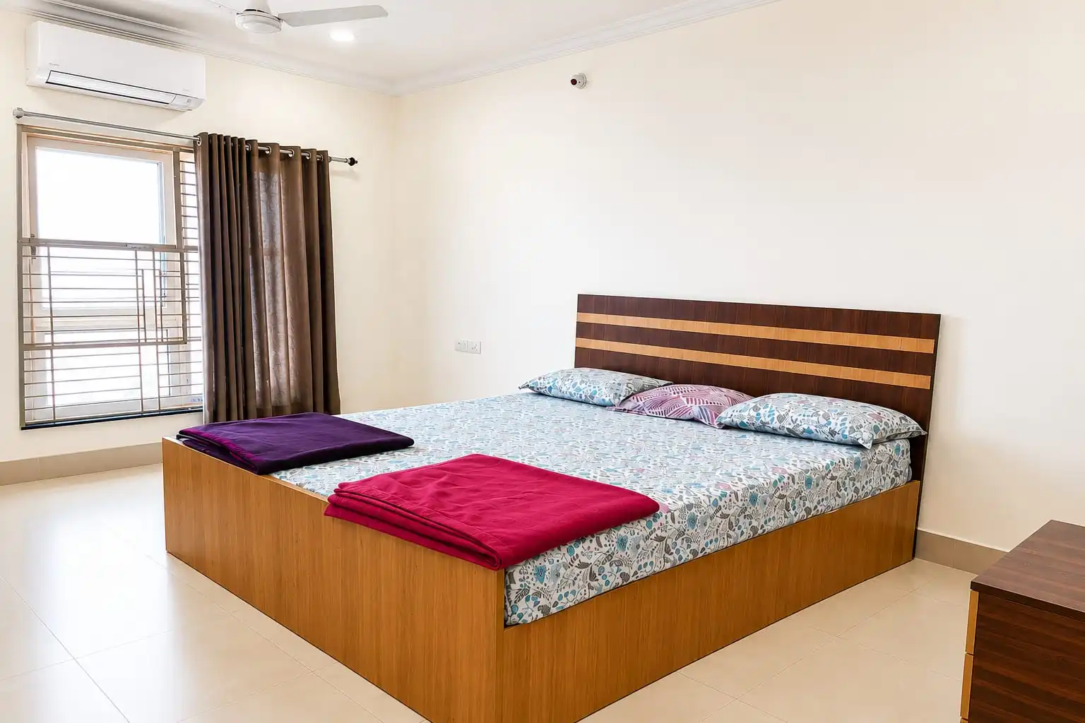 2 Bed AC Room at Ganesh Sadan Srisailam
